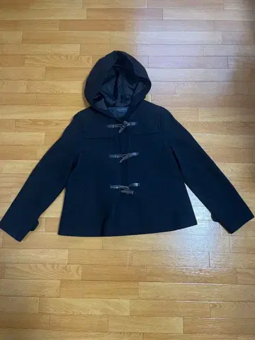 더플 코트 후드 부착 숏 기장 네이비 SPICK AND SPAN