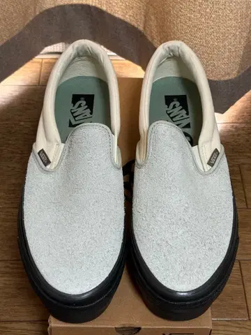 반스 슬립온 리이슈 98 블랙/라이트 그린 28.5cm