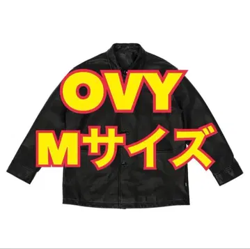 [ M ] OVY 방수 송아지 가죽 카 코트