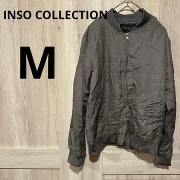 하나뿐인 INSO COLLECTION 그레이 점퍼 [M] 구제 의류