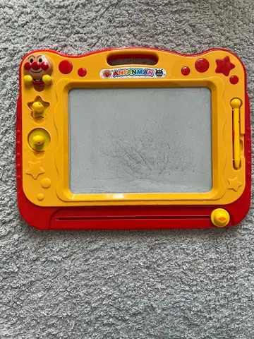 호빵맨 낙서 교실 그림 그리기 보드 별도 판매 펜과 스탬프 포함