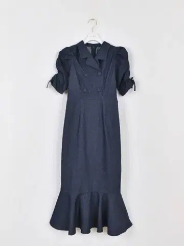 evelyn 오픈 카라 머메이드 OP