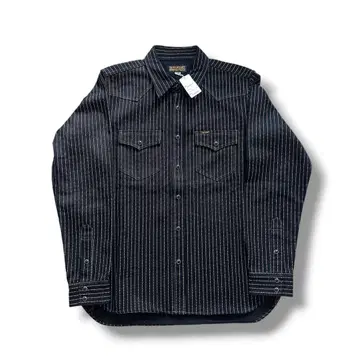 미사용 택 포함 IRON HEART 워배시 블랙 인디고 XL 블랙