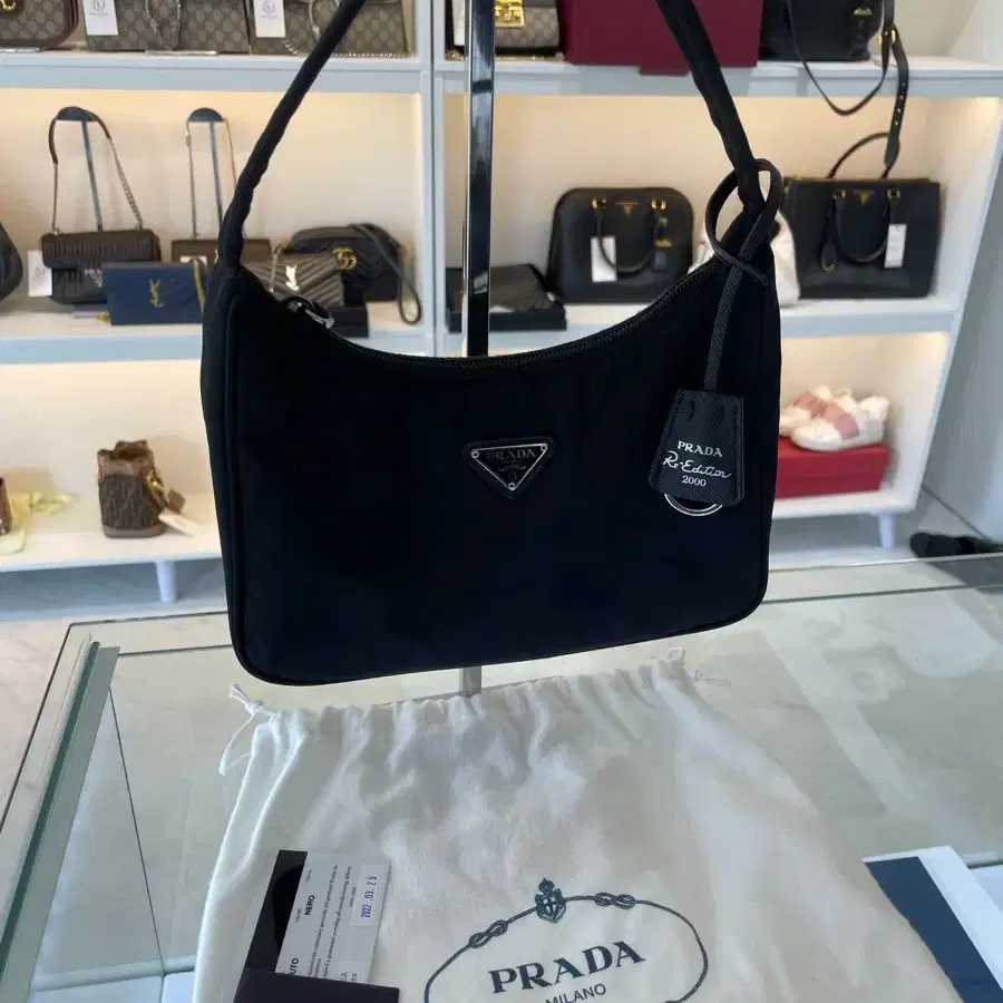 [Authentic] Prada Rina Nylon Hobo Bag
