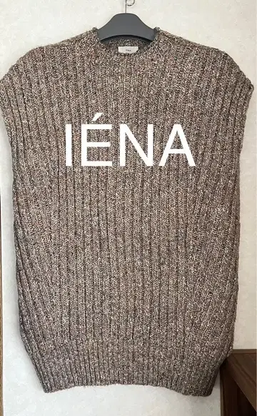 [ 미사용 ] IENA 이에나 JASPER 리브 니트 베스트