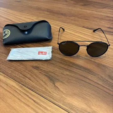 Rayban RB3647-N 라운드 더블 브릿지 편광