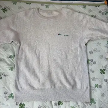 챔피언 크루넥 트레이닝복 라이트 그레이 리버스웨이브