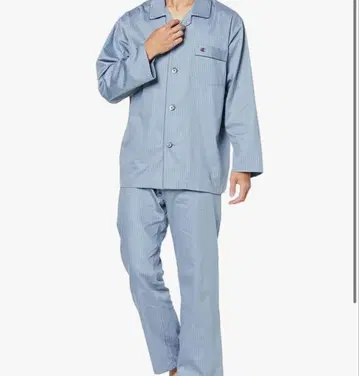 챔피온 룸웨어 면 100% 긴팔 긴바지 선염 새틴 남성용