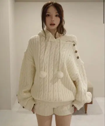 andmary Yara 케이블 니트 세트 업