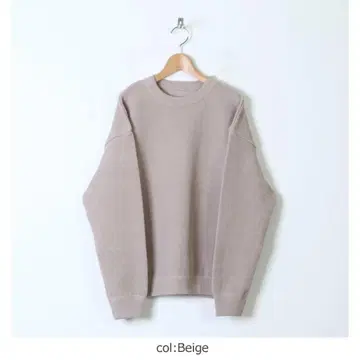 crepuscule 크렙스큐어 Moss stitch sweat