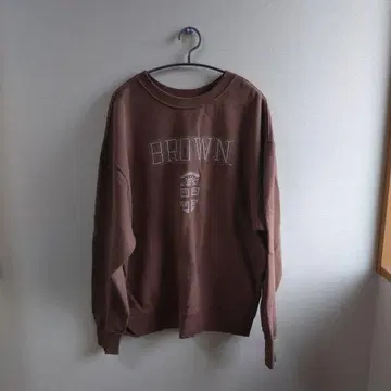 [ BEAMS ] 브라운 맨투맨 L 사이즈