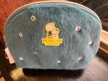 USJ 한정판 스누피 찰리 브라운 파우치 크리스마스
