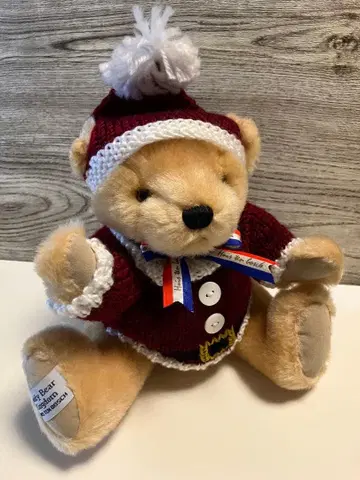 [새상품급] 테디베어 봉제 인형 하우텐보스 Kingdom 산타