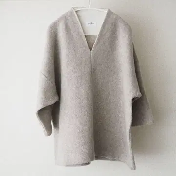 quitan 원모색 울 풀오버