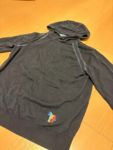 폴 스미스 네이비 후드 부착 후드티