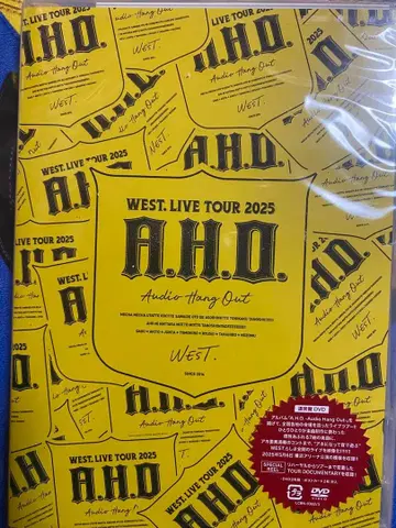 WEST. LIVE TOUR 2025 A.H.O. 일반ver DVD