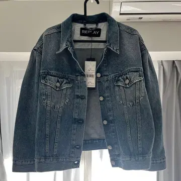 REPLAY 데님 자켓 택 포함 새상품