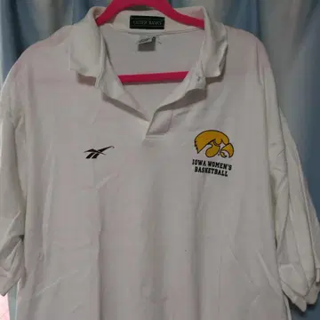Iowa Women's Basketball 피케 셔츠 화이트