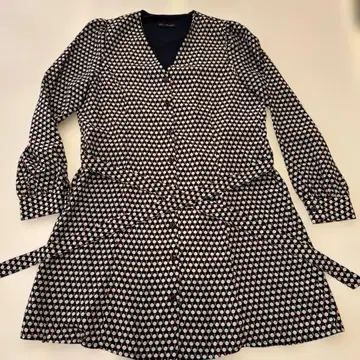 킴스 부티크 도트 무늬 긴팔 원피스 킴즈부티크