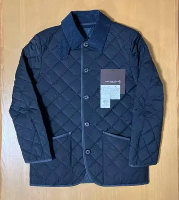 매킨토시 런던 퀼팅 블루종 36