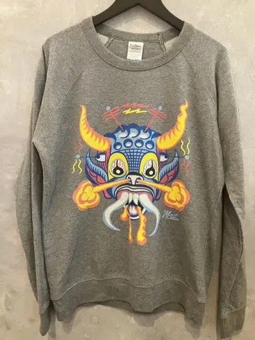 Delta Fleece 프린트 맨투맨 M