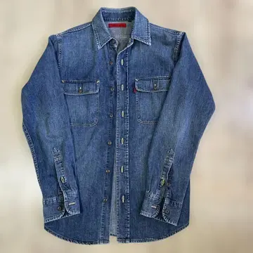 [ EDWIN ] 바지 데님 셔츠 size: M 새상품급! 상태 좋음!