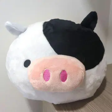 소 인형 쿠션 마더목장 경품