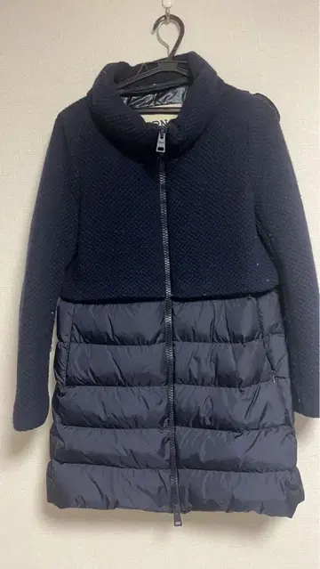 Herno 네이비 다운 자켓 코트