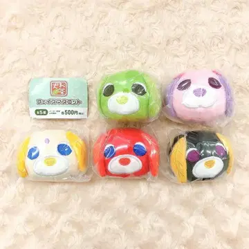 오차이누 페이스 마스코트 전 5종 풀컴프