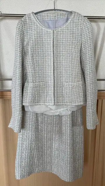 트위드 수트 3종 세트 9호