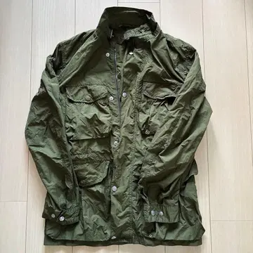 드레 스테리아 남성용 올리브 그린 밀리터리 자켓