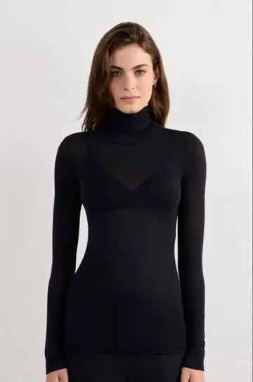 인테미시미 하이넥 블랙