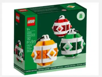 레고 크리스마스 데코레이션 미니 세트 40604 크리스마스 트리