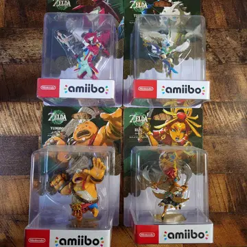 미개봉 젤다의 전설 amiibo 4체 세트