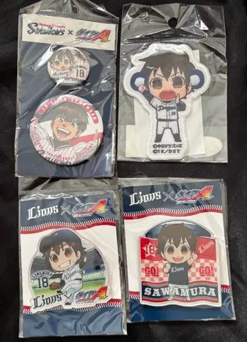 다이아몬드 A 구단 콜라보 굿즈 사와무라 에이준