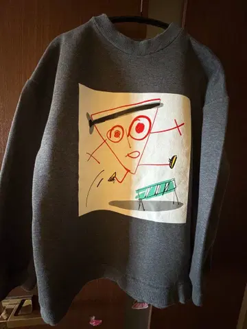 PLAN C 그레이 맨투맨 S 사이즈, 품절 아이템, 오버 사이즈