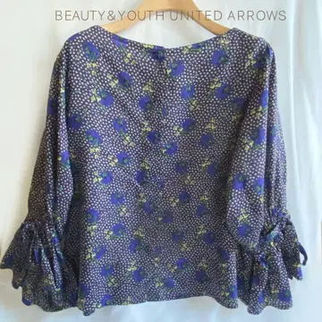 유나이티드 애로우즈 리버티 프린트 2WAY 블라우스