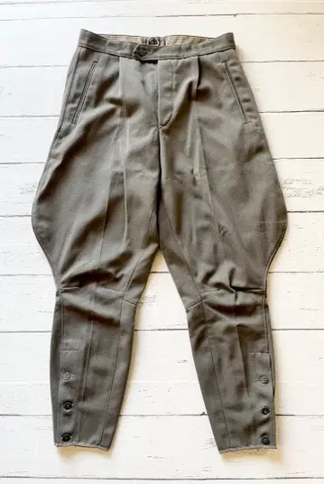 동독군 실물 라이딩 팬츠 조퍼즈 팬츠 카키