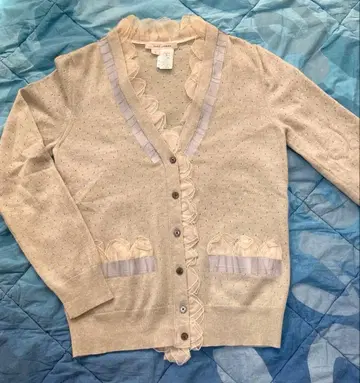 새상품급 마크제이콥스 니트 가디건 사이즈 S 그레이지 레이스