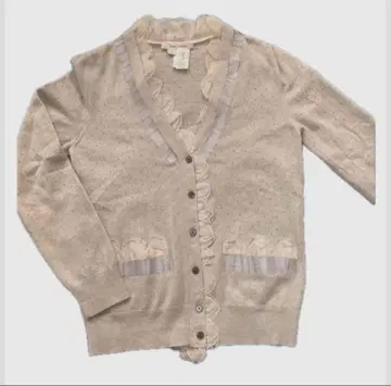 새상품급 마크제이콥스 니트 가디건 사이즈 S 그레이지 레이스