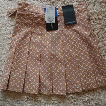 J.LINDEBERG 플리츠 스커트 베이지 계열