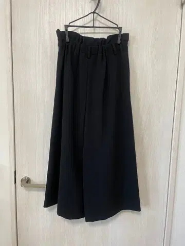 아네스 베 블랙 와이드 팬츠