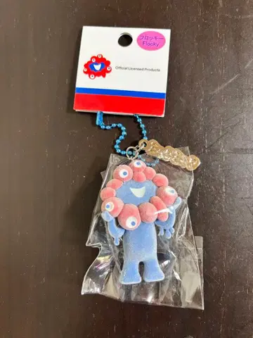 오사카 간사이 만박 입체 PVC 키링 플레이트 부착 미야쿠미야쿠 플로키