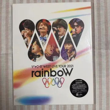 [ Blu-ray 초회반 ] 쟈니즈 WEST rainbow