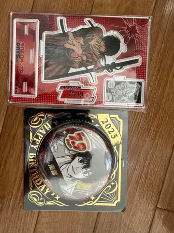 sakamoto days 나구모 벌스데이 디오라마 캔뱃지