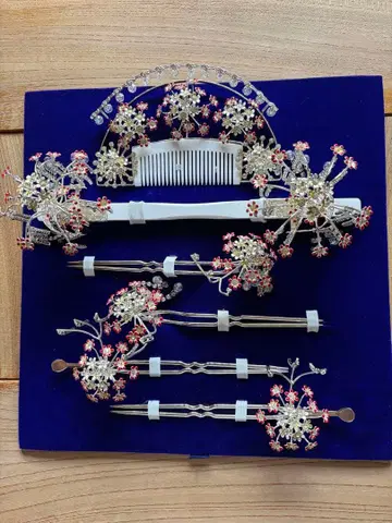 일본식 머리 장식 세트