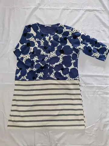 와코루 마리메꼬 플리스 가운 7부 소매