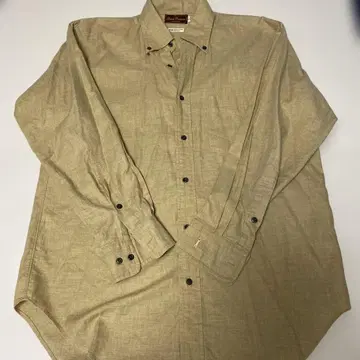 Daniel Cremieux 베이지 긴팔 셔츠 2 코튼 캐시미어