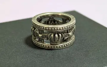 저스틴 데이비스 반지 왕관 십자가 크라운 크로스