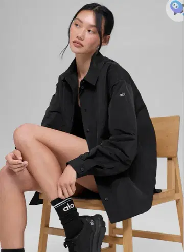 aloyoga 라이트 블루종